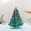 DIY Christmas Tree Display Decor Diamond Painting Kits XMAS-PW0001-103-1