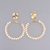 Dangle Stud Earrings EJEW-JE03987-3