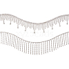 2 Yrads 2 Style Iron with Glass Cup Chain CH-TA0001-03-1