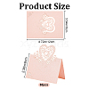 Paper Table Place Cards AJEW-WH0270-55B-2