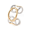 304 Stainless Steel Cuff Open Rings RJEW-P181-02D-A-4