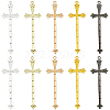40Pcs 5 Colors Alloy Big Pendants FIND-SC0018-10A-1