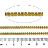 Iron Rhinestone Glass Cup Chain CH-U001-01F-3