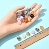 36Pcs 3 Styles Resin European Beads RESI-FS0001-72-7