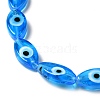 Handmade Evil Eye Lampwork Beads Strands LAMP-G154-06G-3