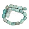 Natural Amazonite Beads Strands G-F796-C08-01-3