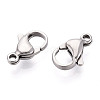 304 Stainless Steel Lobster Claw Clasps STAS-T065-13mm-34P-2