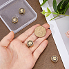 4Pcs Brass European Beads KK-FH0008-27A-AG-3