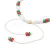 9Pcs Fruit Theme Alloy Enamel Charm Bracelets BJEW-MZ00206-09-4