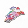 Cartoon Opaque Acrylic Pendants MACR-K330-33D-2