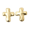 Cross Brass Beads KK-L267-05G-1