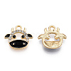 Eco-Friendly Zinc Alloy Charms X-FIND-N048-039-NR-2