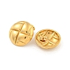 Flat Round 304 Stainless Steel Ear Studs EJEW-L290-027G-2