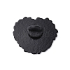 Black Alloy Brooches JEWB-E036-02EB-03-2