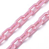 Acrylic Opaque Cable Chains PACR-N009-002G-4