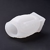 3D Lady Face Candle Food Grade Half-body Sculpture Silicone Molds DIY-C027-01-5