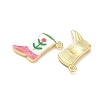 Printed Brass Pendants KK-CBA42CA-10G-08-2