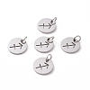 Non-Tarnish 304 Stainless Steel Charms STAS-Q201-T445-9S-3