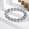 304 Stainless Steel Stretch Bangles for Women BJEW-P315-02H-P-2