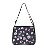 Flower Printed Polyester Shoulder Bags PW-WG4B978-07-1