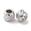 201 Stainless Steel Spacer Beads X-STAS-K259-14C-P-2