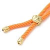 Cotton Cord Bracelet Making KK-F758-03-03-G-3