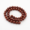 Natural Gemstone Round Bead Strands G-J302-08-6mm-2