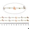 Handmade Natural Rutilated Quartz Chip Beaded Chains CHC-F020-09G-04-2