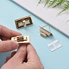 WADORN Alloy Twist Lock Clasps for Purse Making Supplies DIY-WR0001-29-10