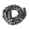 Transparent Crackle Glass Beads Strands GLAA-Q108-04A-01-2