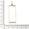 304 Stainless Steel Open Back Bezel Pendants STAS-Z091-05G-02-3