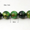 Natural Green Tiger Eye Beads Strands X-G-G099-8mm-6-1