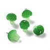 Opaque Resin Vegetables Pendants RESI-H144-01-3