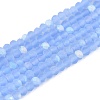 Transparent Glass Beads Strands LS-EGLA-A044-T1mm-MB14-1