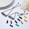 2Bags 2 Styles Stainless Steel Slider Bracelets BJEW-FH0001-13-4
