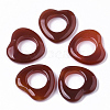 Natural Carnelian/Red Agate Pendants G-R473-02-1