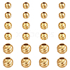 24Pcs 3 Styles 925 Sterling Silver Spacer Beads FIND-PH0060-01-1