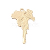 Light Gold Plated Alloy Enamel Pendants ENAM-D065-01KCG-01-2