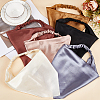 Gorgecraft 6Pcs 6 Colors Elastic Satin Hair Scarf Headband OHAR-GF0001-31-4