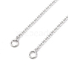 1.5MM Brass Cable Chain Necklace Making NJEW-D302-75P-2