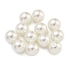 Baking Painted Pearlized Glass Pearl Round Beads HY-S004-01C-1