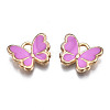 Alloy Enamel Charms X-ENAM-S121-070H-3