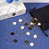 24Pcs 24 Style Alloy Enamel Wine Glass Charms AJEW-TAC00005-8