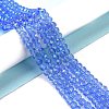 Electroplate Glass Beads Strands X1-EGLA-A034-T4mm-L04-4