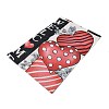 Valentine's Day Theme Linen Garden Flags AJEW-H146-03D-3