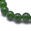 Natural TaiWan Jade Bead Stretch Bracelets X-BJEW-K212-C-019-3