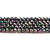 Electroplate Glass Beads Strands LS-GLAA-H021-01A-FP14-2