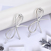 Alloy Hollow Geometric Hair Pin X-PHAR-N005-005P-5