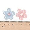 Sakura Series Opaque Resin Cabochons CRES-M037-19-3