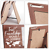 MDF Wood Photo Frames DIY-WH0231-045-4